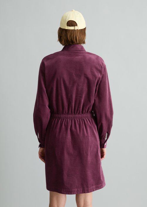 Fine-cord dress, regular fit — Mahagony Jam