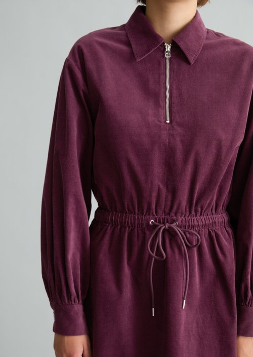 Fine-cord dress, regular fit — Mahagony Jam