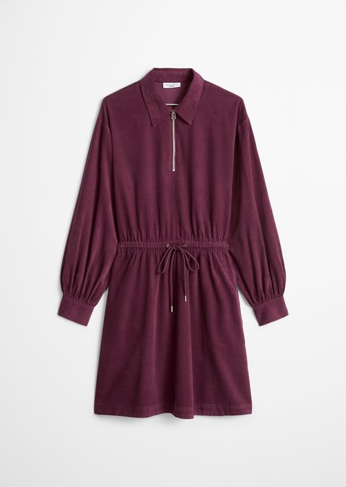 Fine-cord dress, regular fit — Mahagony Jam