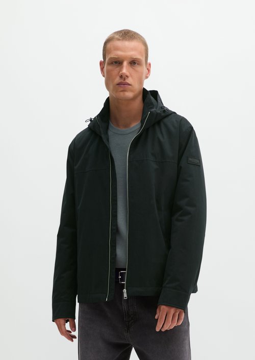 Regular-fit jacket — Black