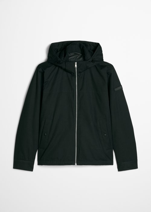 Regular-fit jacket — Black