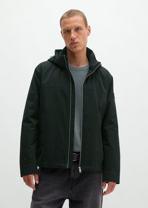 Regular-fit jacket — Black