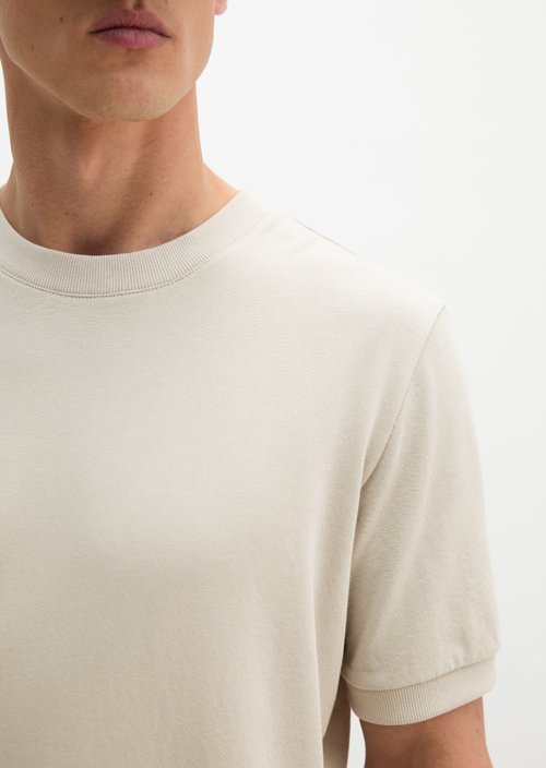 Regular-Fit Short-Sleeve Sweatshirt — Grey Kit