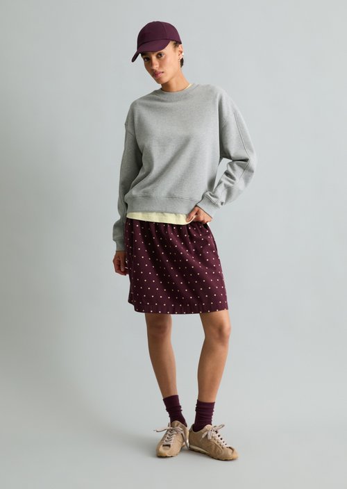 Sweatshirt — Stone Melange