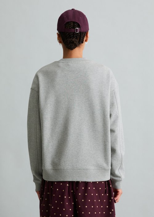 Sweatshirt — Stone Melange