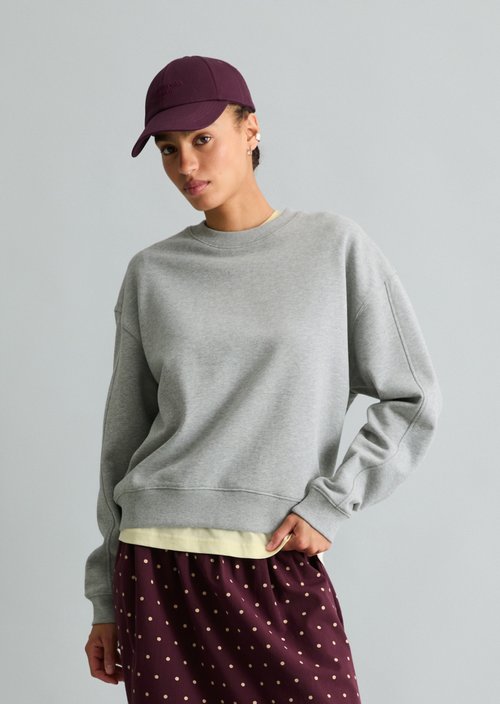 Sweatshirt — Stone Melange