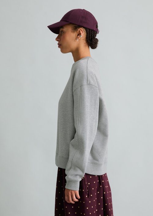 Sweatshirt — Stone Melange