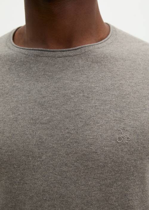 Pull-over regular Medium Grey en vue détaillée