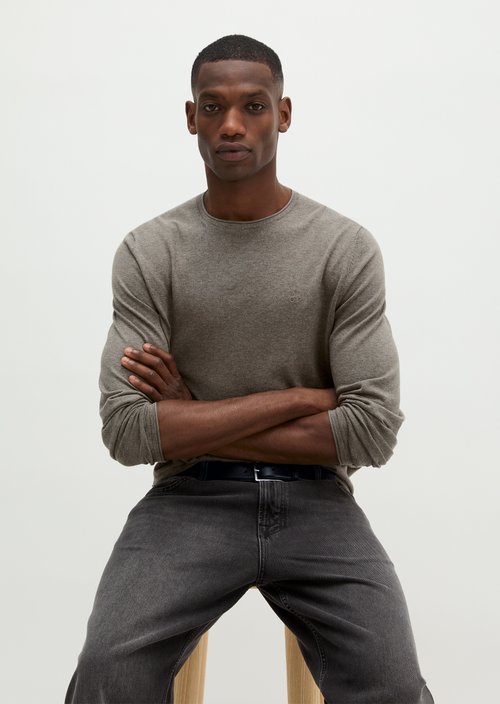 Sweater regular — Medium Grey