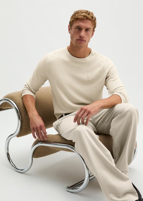 Sweater regular — Grey Silk