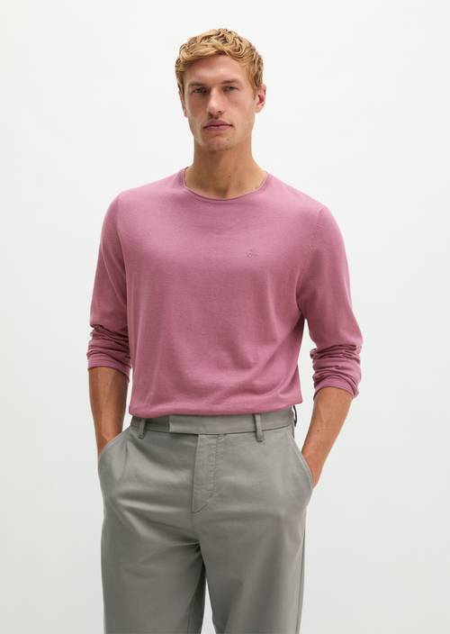 Pullover regular Light Mauve in Frontalansicht