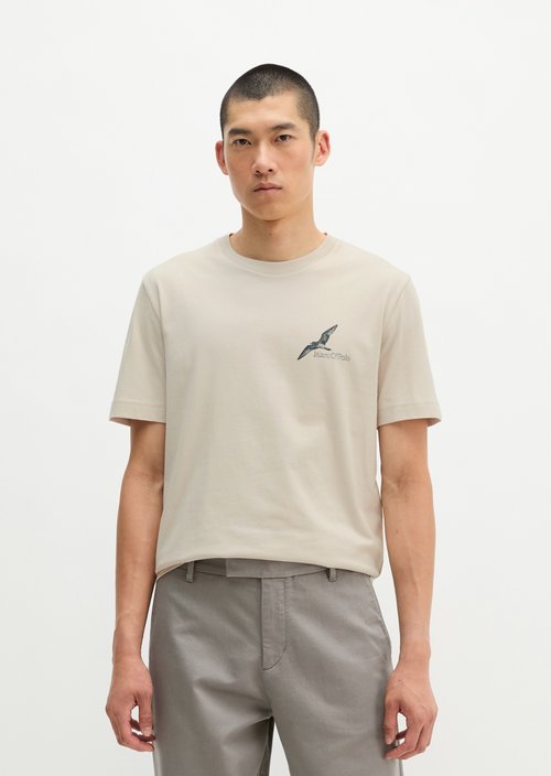 T-shirt regular — Grey Silk