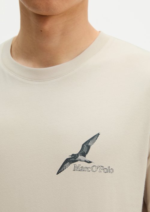 T-shirt regular — Grey Silk
