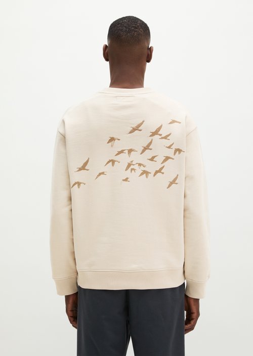 Relaxed sweatshirt — Grey Silk