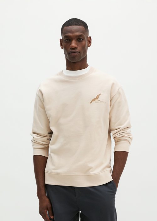 Relaxed sweatshirt — Grey Silk