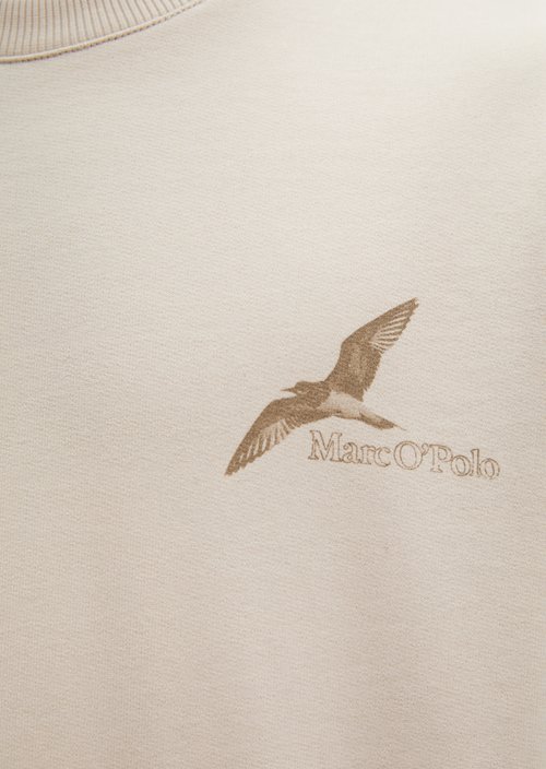 Relaxed sweatshirt — Grey Silk