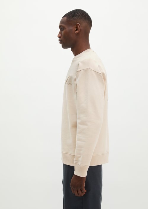 Relaxed sweatshirt — Grey Silk
