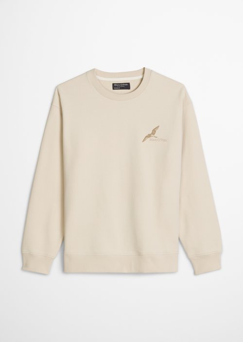 Relaxed sweatshirt — Grey Silk