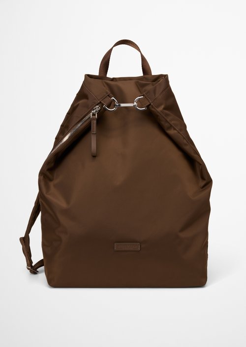 Alexa Medium Backpack — Dark Walnut