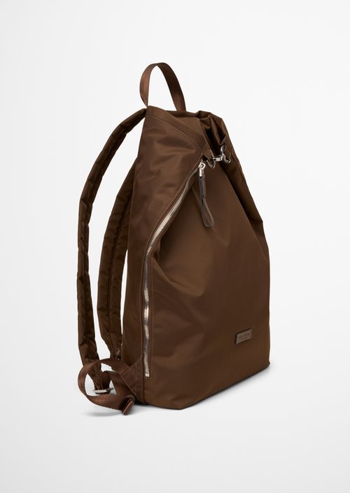 Alexa Medium Backpack — Dark Walnut