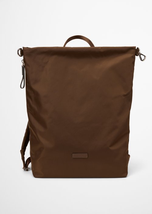 Alexa Medium Backpack — Dark Walnut