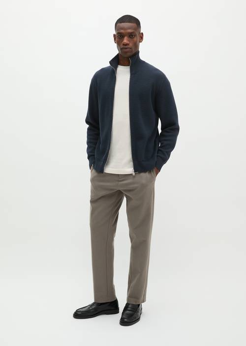 Regular-fit sweatpants Graphite Dust in front view