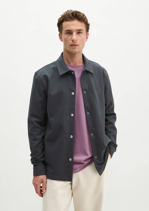 Regular-fit sweatshirt Peppercorn Grey in front view