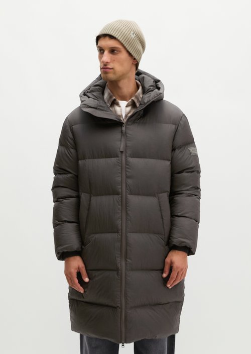 Regular-Fit Down Coat — Wooden Earth