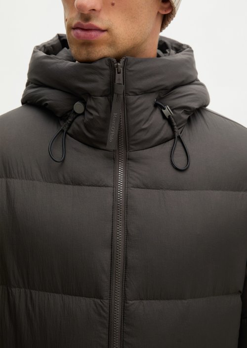 Regular-Fit Down Coat — Wooden Earth