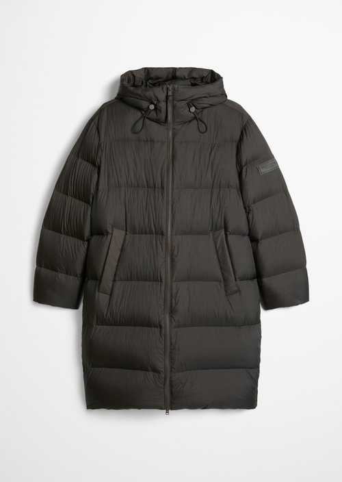 Regular-Fit Down Coat — Wooden Earth