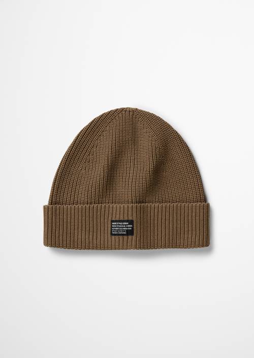 bonnet tricoté Cold Taupe - Image du produit 1