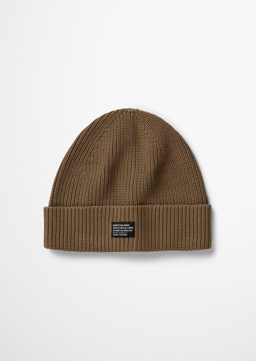 Knitted hat — Cold Taupe