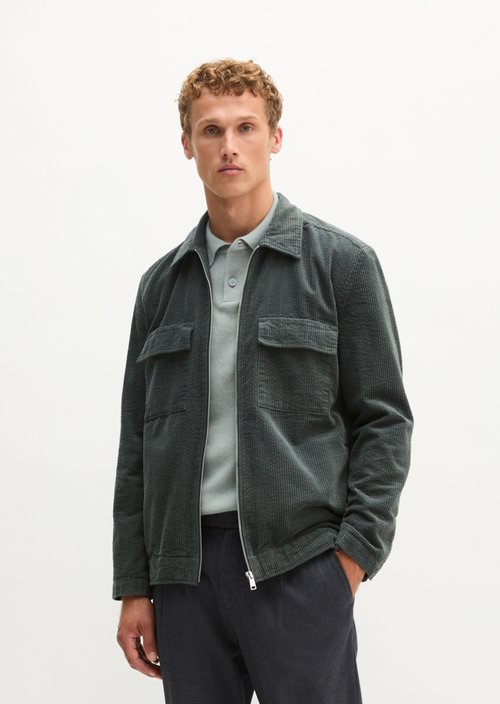 Regular-Fit Corduroy Overshirt — Skipping Stone