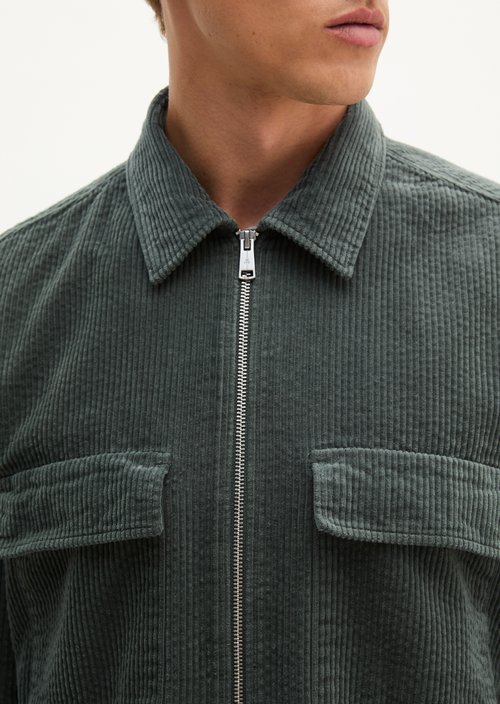 Regular-Fit Corduroy Overshirt — Skipping Stone