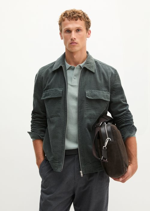 Regular-Fit Corduroy Overshirt — Skipping Stone