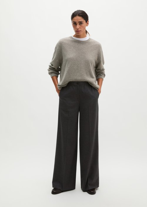 Pants model Margo wide — Dark Grey
