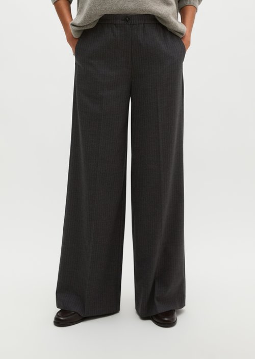Pants model Margo wide — Dark Grey