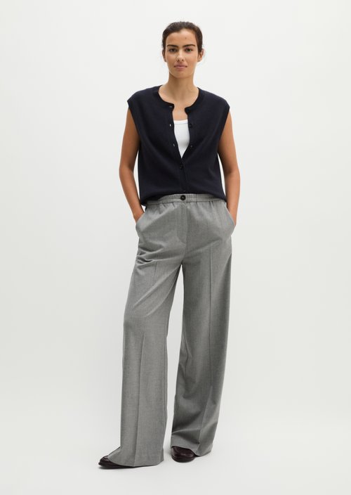 Pants model Margo wide — Medium Grey