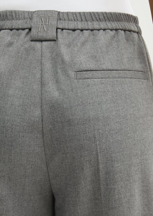 Pants model Margo wide — Medium Grey