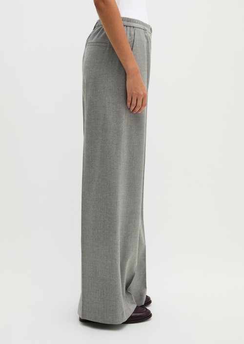 Pants model Margo wide — Medium Grey