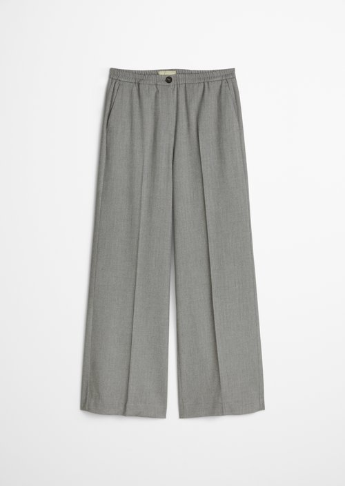 Pants model Margo wide — Medium Grey