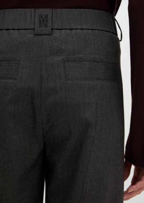 Pants model Minu barrel — Black