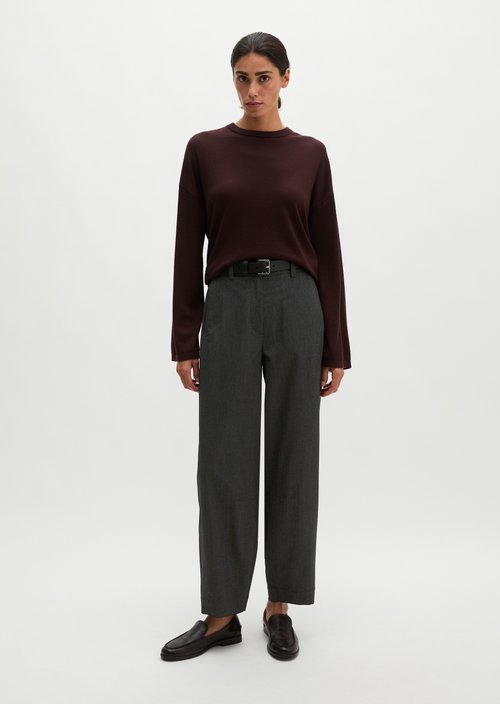 Pants model Minu barrel — Black
