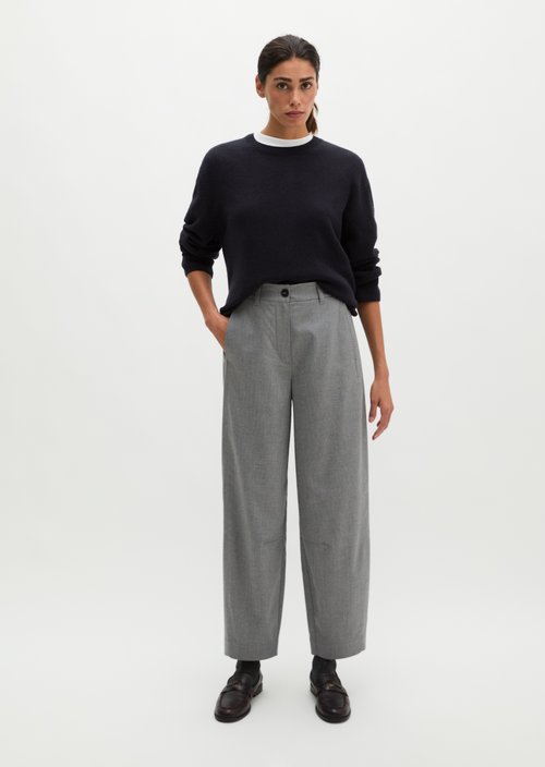 Pants model Minu barrel — Medium Grey