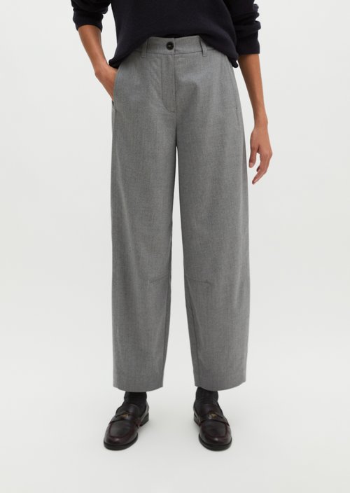 Pants model Minu barrel — Medium Grey