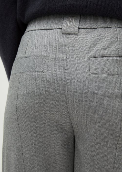 Pants model Minu barrel — Medium Grey