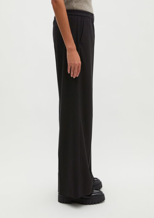 Margo Wide-Leg Pants — Black