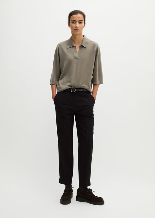 Malin Slim Pants — Black