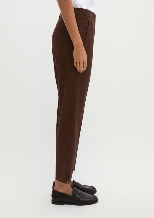 Malin Slim Pants — Brown
