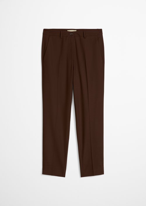 Malin Slim Pants — Brown